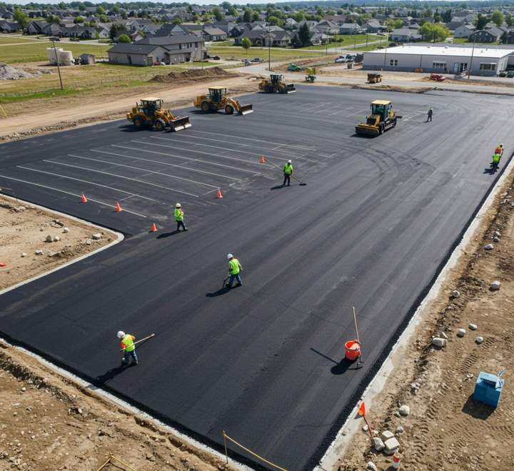 Professional Parking Lot Paving That Impresses and Performs Every Day