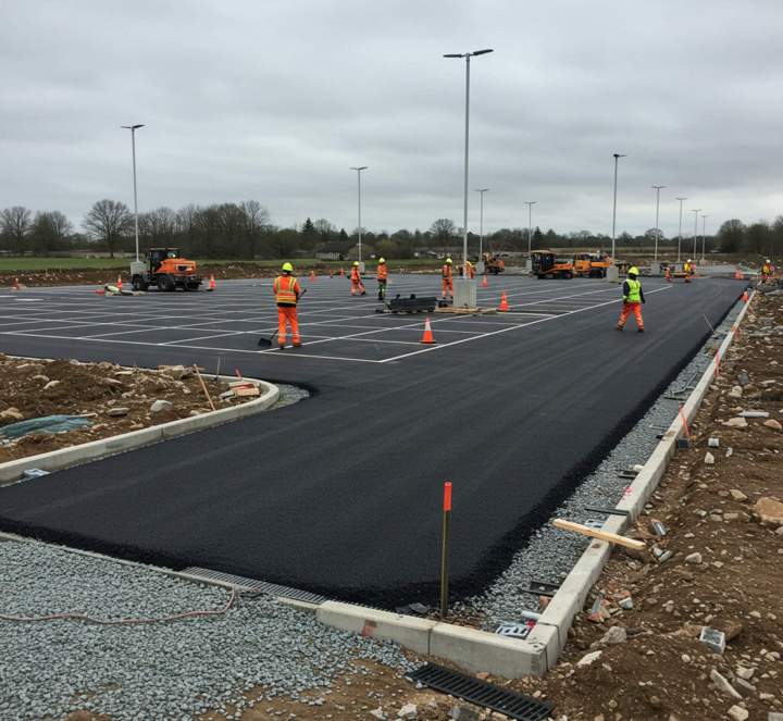 Parking Lot Paving Services Homestead